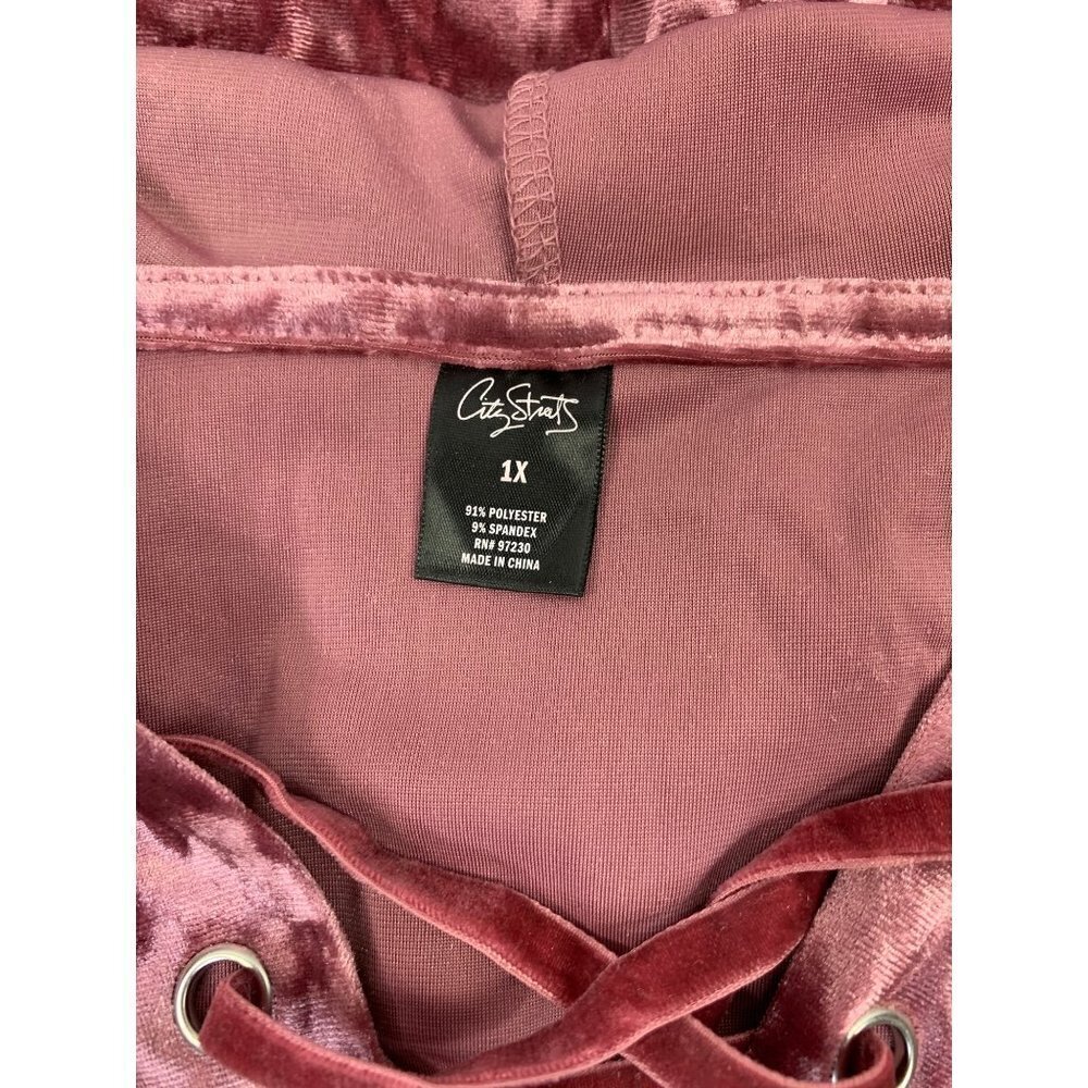 City Streets Women's Pink Soft Sweater - Picture 5 of 7